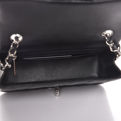 Chanel Lambskin Quilted Mini Rectangular Flap Black 5 of 7
