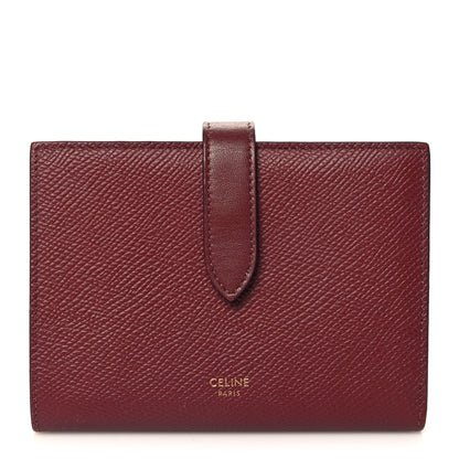 Celine Grained Calfskin Medium Multifunction Strap Wallet 1 of 6