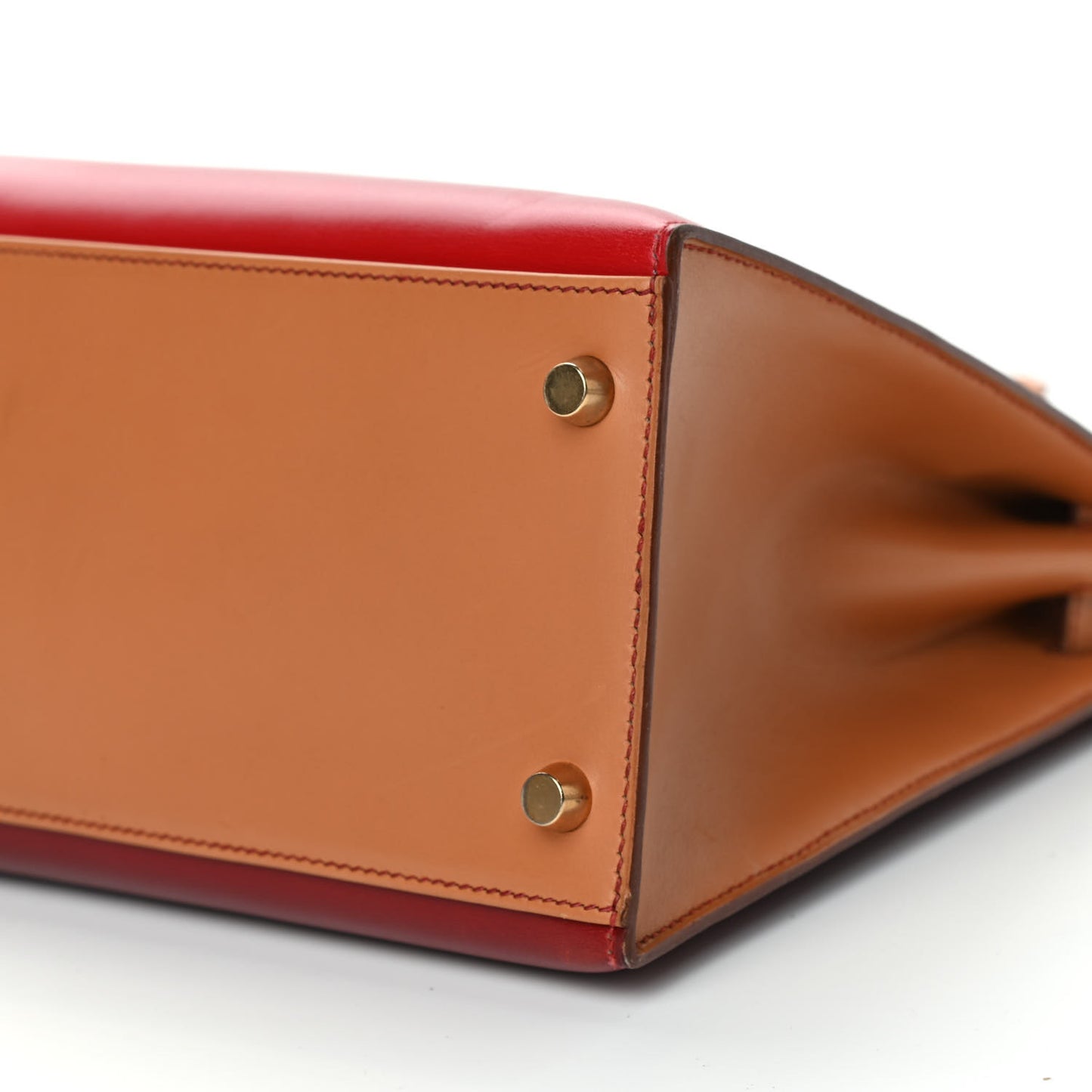 Box Chamonix Tri-Color Kelly Sellier 28 Rouge H Rouge Vif Naturelle