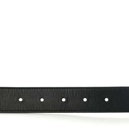 Gucci Calfskin Double G 30mm Belt 75 30 Black 3 of 10