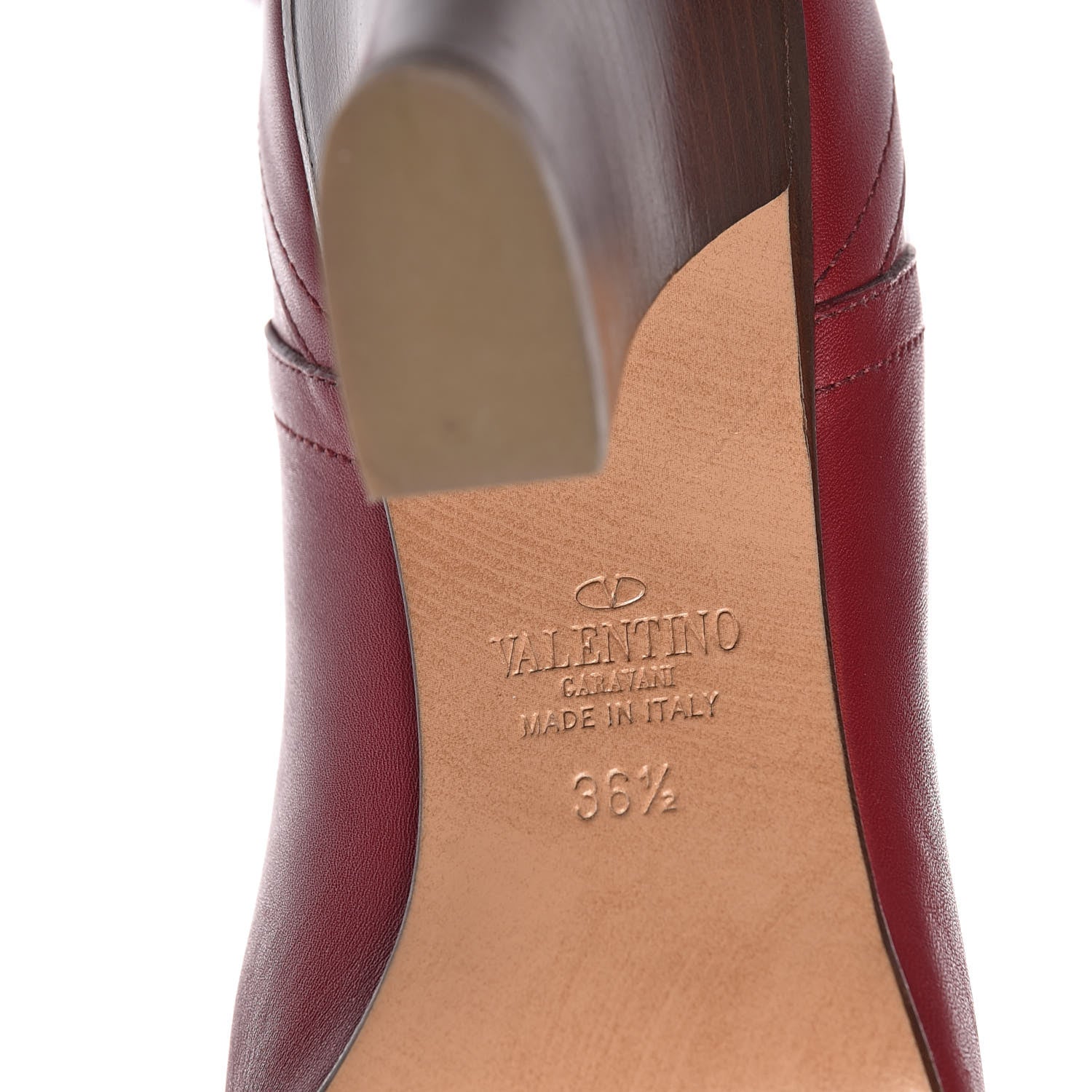 Valentino Garavani Vitello Lovestud Knee High 85mm Boots 36.5 Rosso Valentino 6 of 12