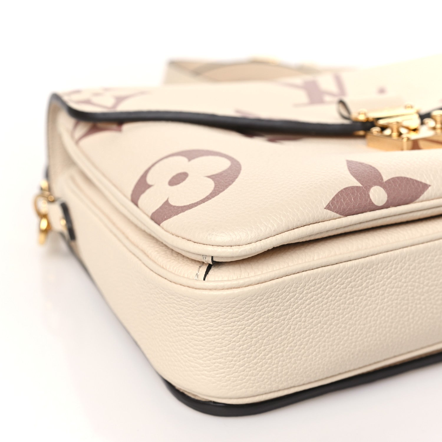 Louis Vuitton Empreinte Monogram Giant Pochette Metis Creme Bois de Rose 8 of 9