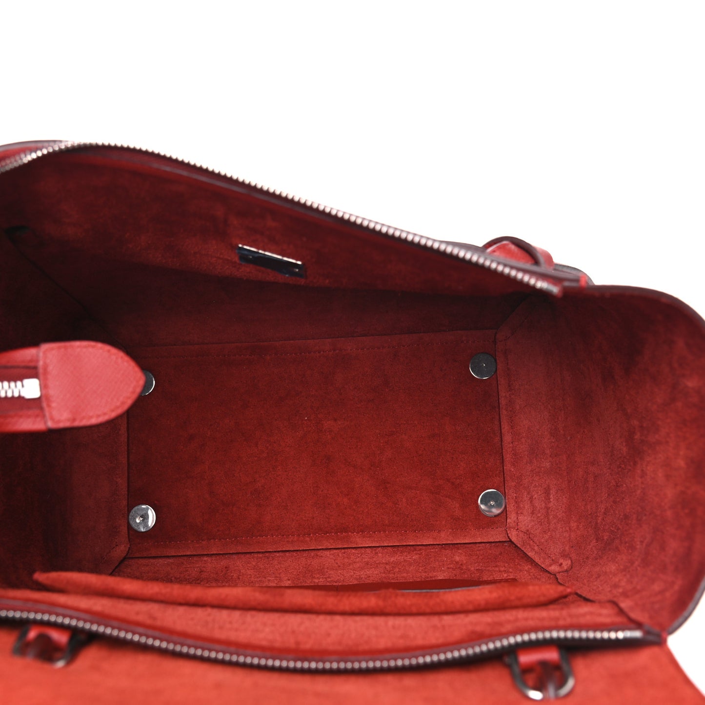Grained Calfskin Mini Belt Bag Rust