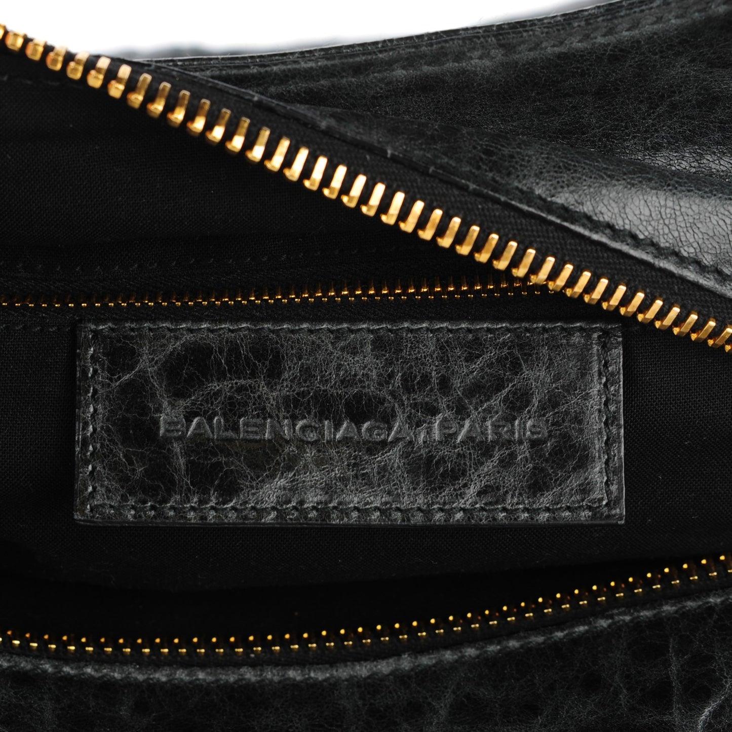 Agneau Giant 21 Gold Hardware Brief Black