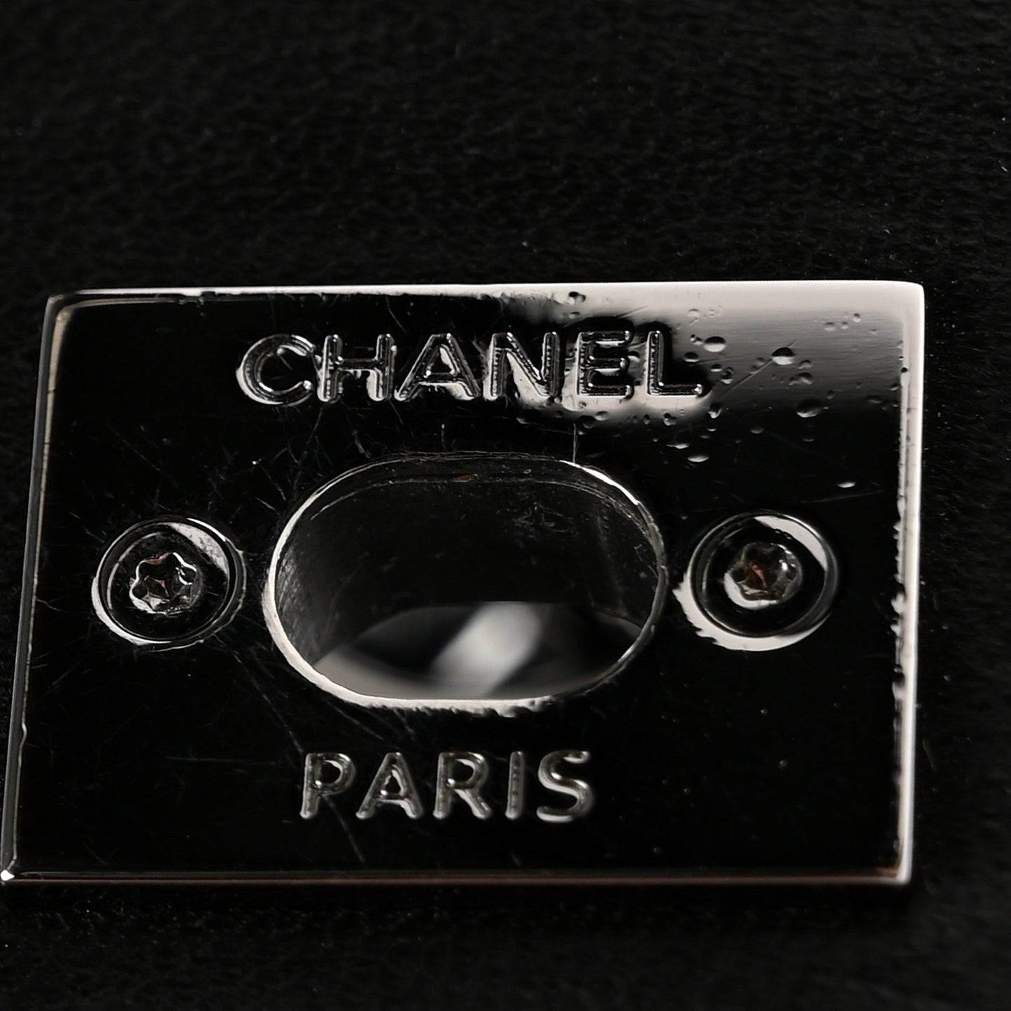 Lambskin Quilted Large Chanel 3 Flap Black