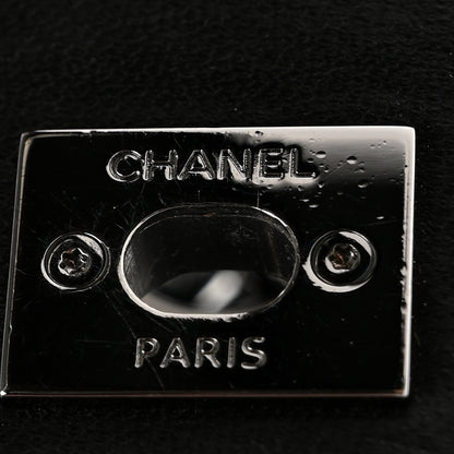 Chanel Lambskin Quilted Large Chanel 3 Flap Black 12 of 14