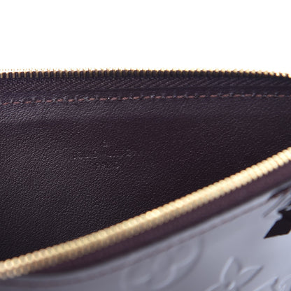 Louis Vuitton Vernis Felicie Chain Wallet Zippered Insert Amarante 6 of 6