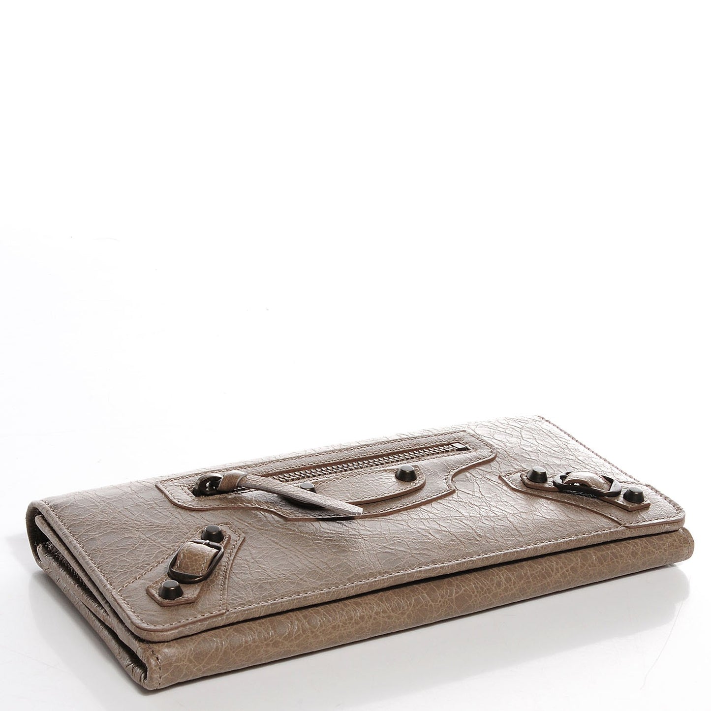 Agneau Classic Hardware Money Wallet Papyrus