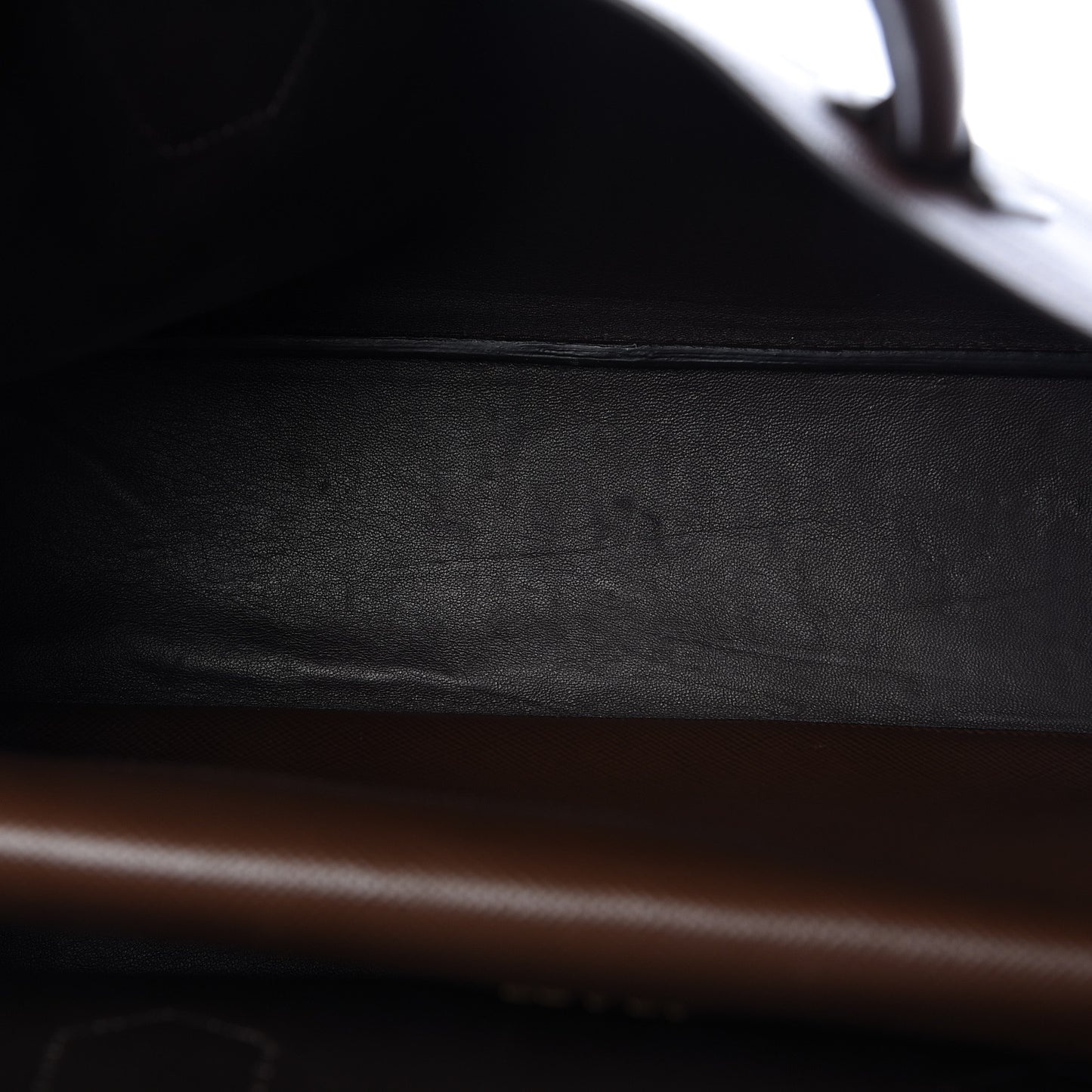 Saffiano Cuir Large Double Bag Cacao