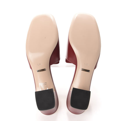 Gucci Malaga Kid Crystal Square G Madelyn Mules 40.5 Romantic Cerise 6 of 10