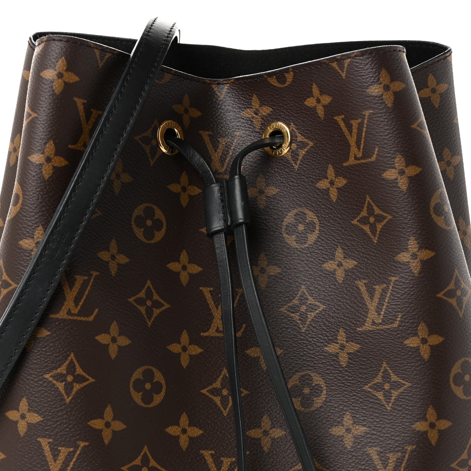 Louis Vuitton Monogram Neonoe MM Black 8 of 10