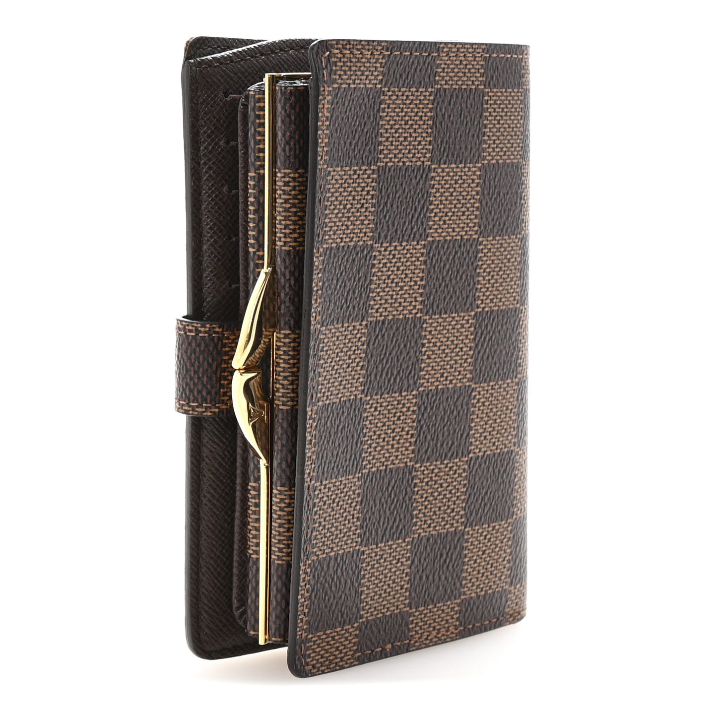 Damier Ebene French Purse Wallet