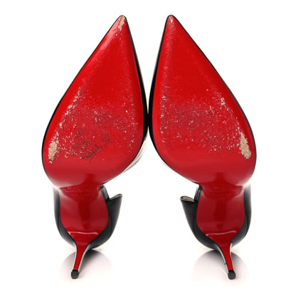 Christian Louboutin Patent Iriza 100 Pumps 40 Black 6 of 11