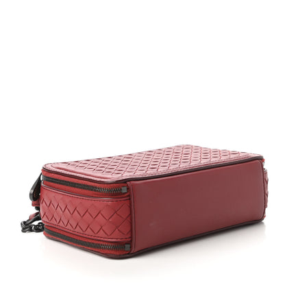 Bottega Veneta Nappa Intrecciato Camera Bag Red 4 of 10