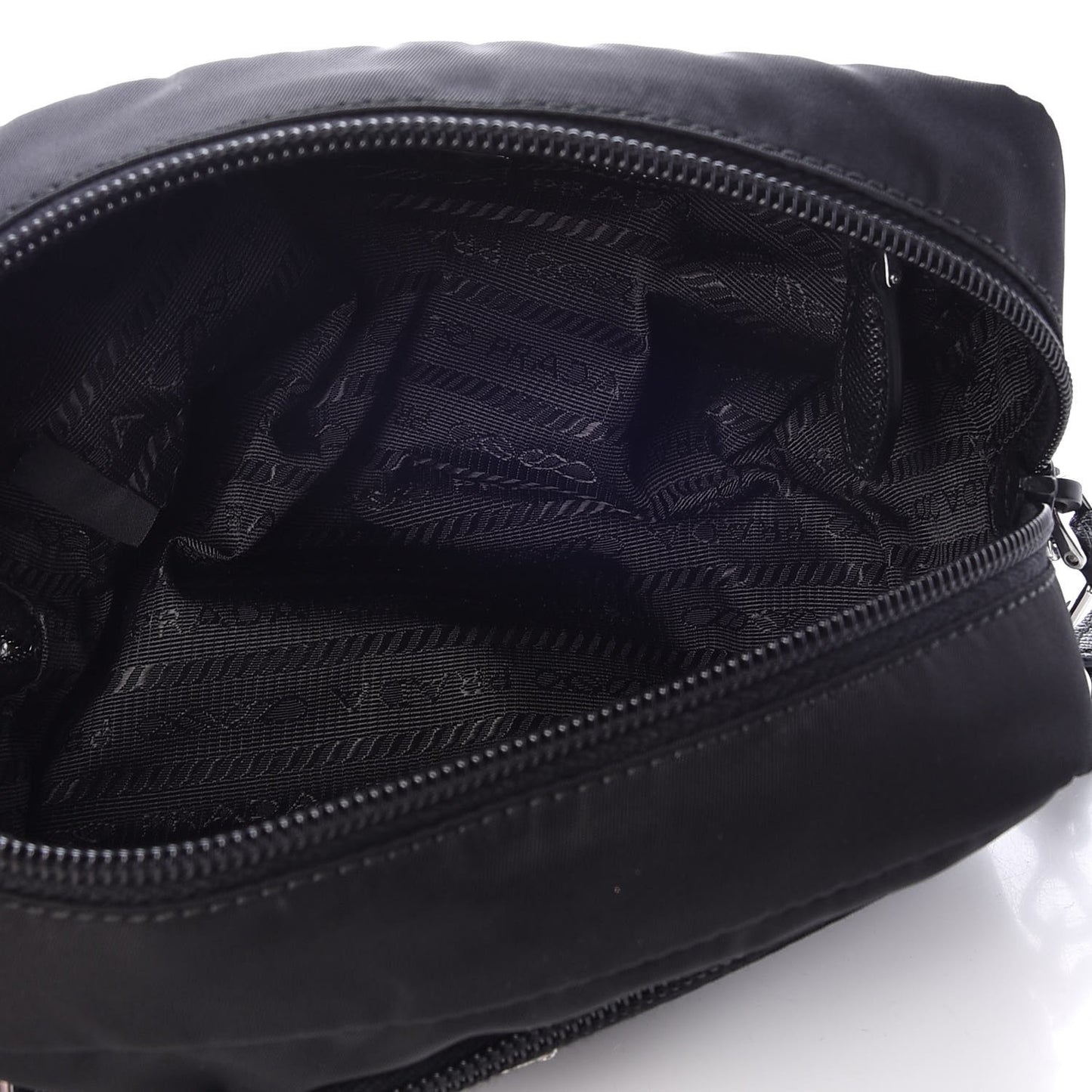 Nylon Vela Cosmetic Pouch Black