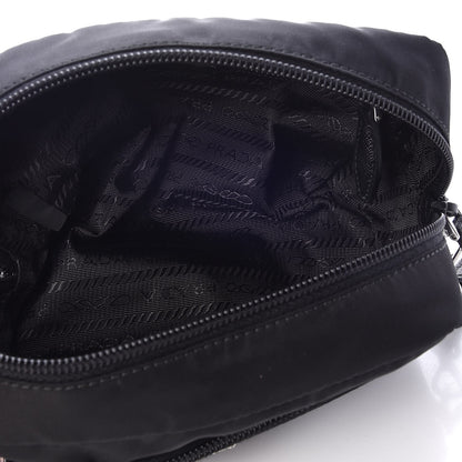 Prada Nylon Vela Cosmetic Pouch Black 5 of 9