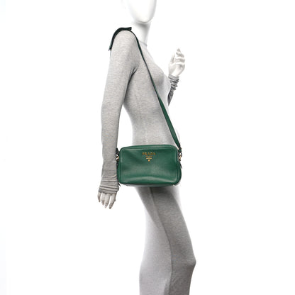 Prada Vitello Phenix Camera Bag Biliardo 3 of 11
