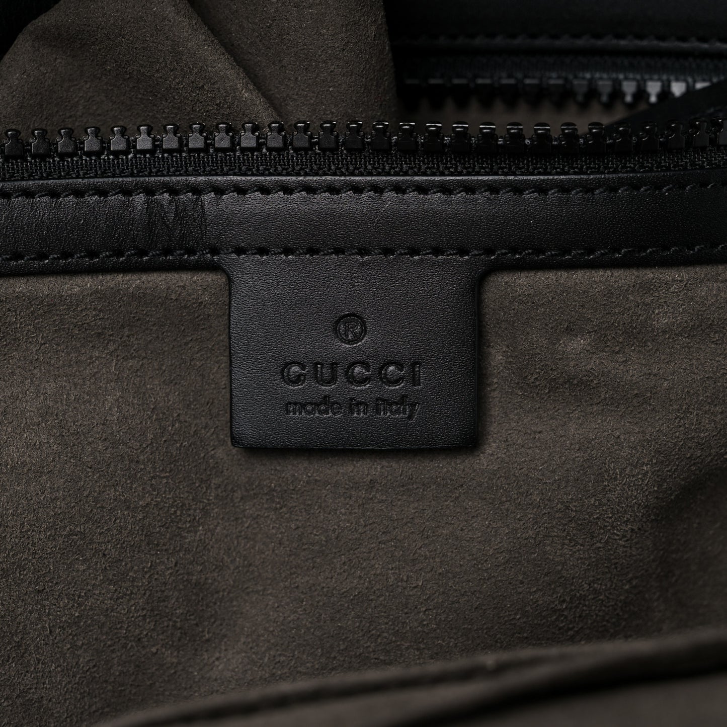 GG Supreme Monogram Small Eden Day Backpack Black