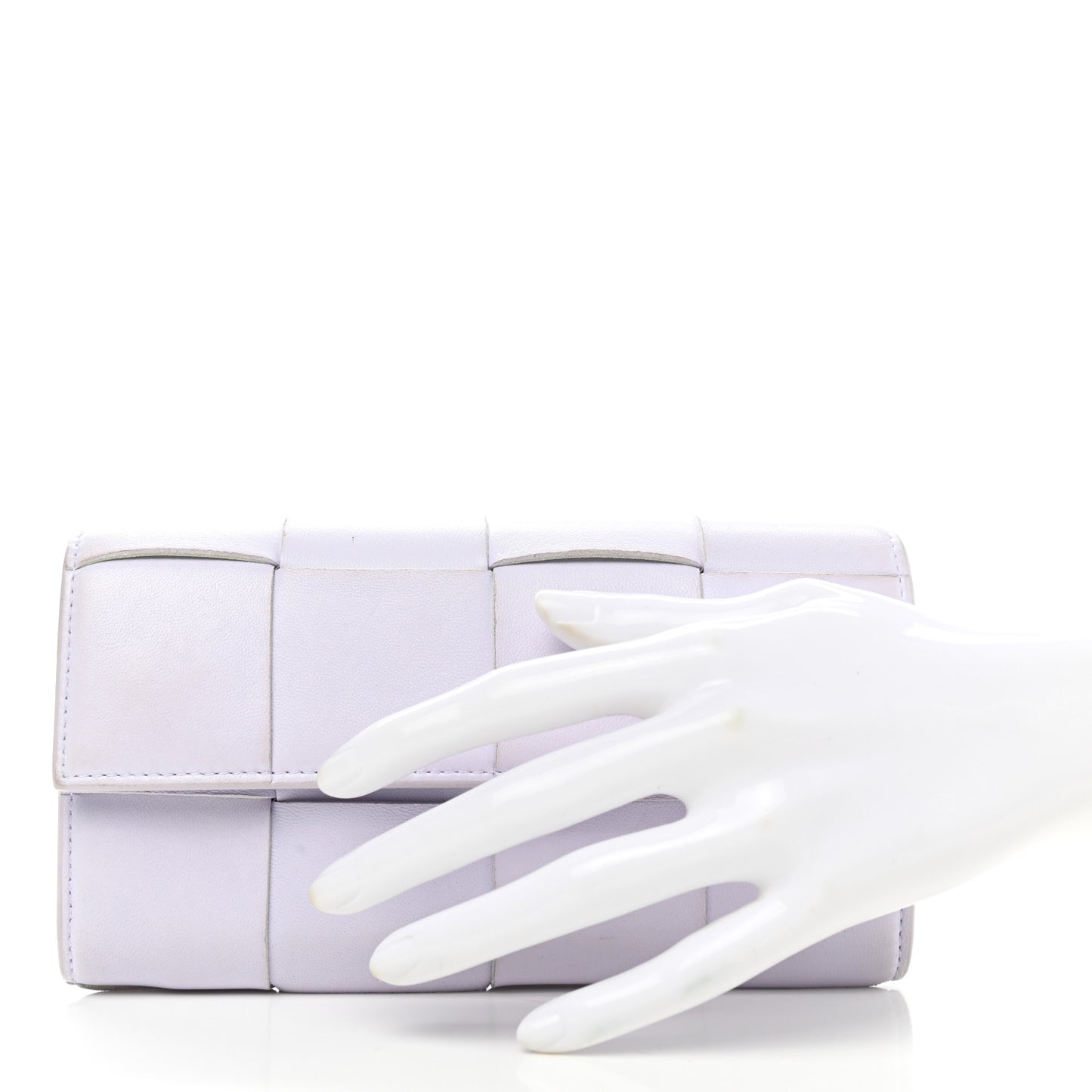 Nappa Maxi Intrecciato Continental Flap Wallet Mirth