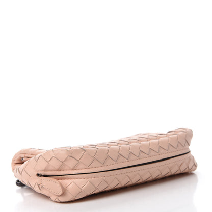 Bottega Veneta Nappa Intrecciato Mini Chain Messenger Flamingo 4 of 9