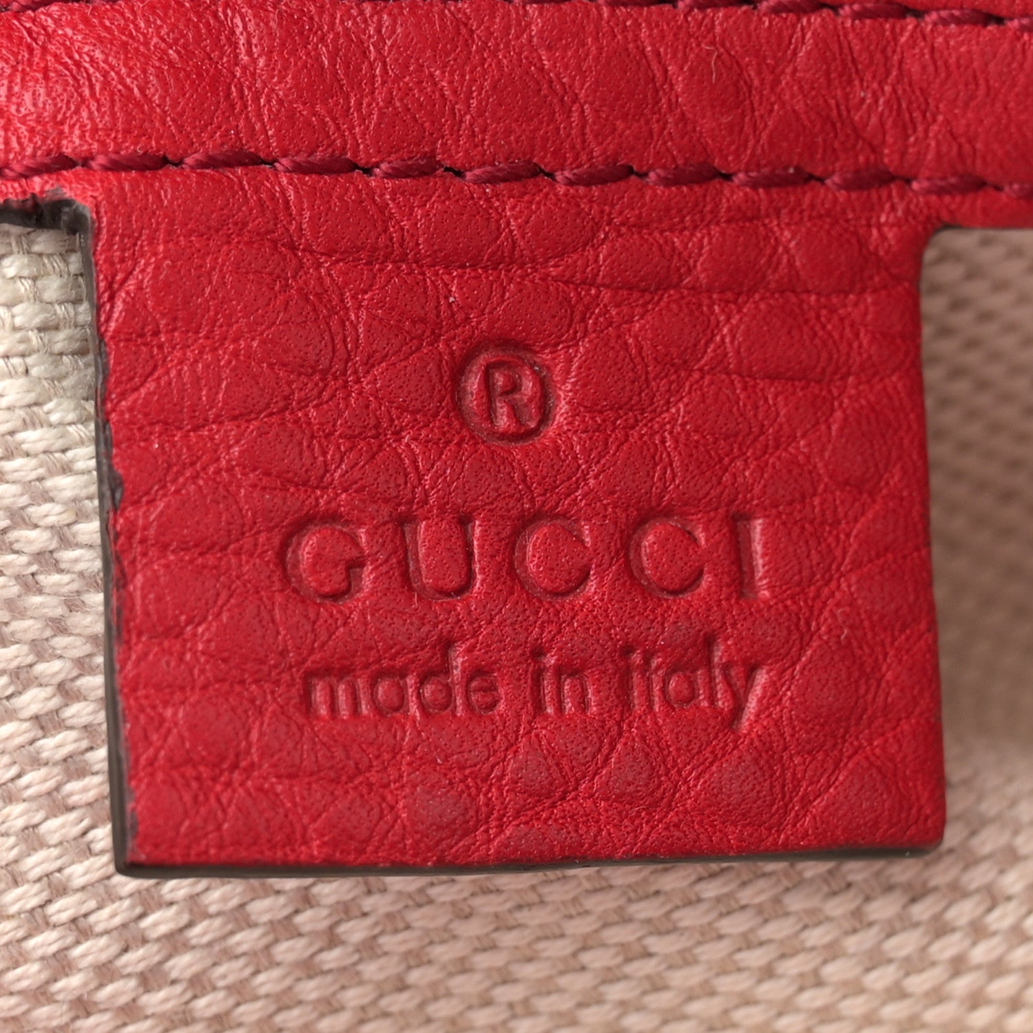 Gucci Cellarius Calfskin Small Soho Top Handle Satchel Tobasco 6 of 12