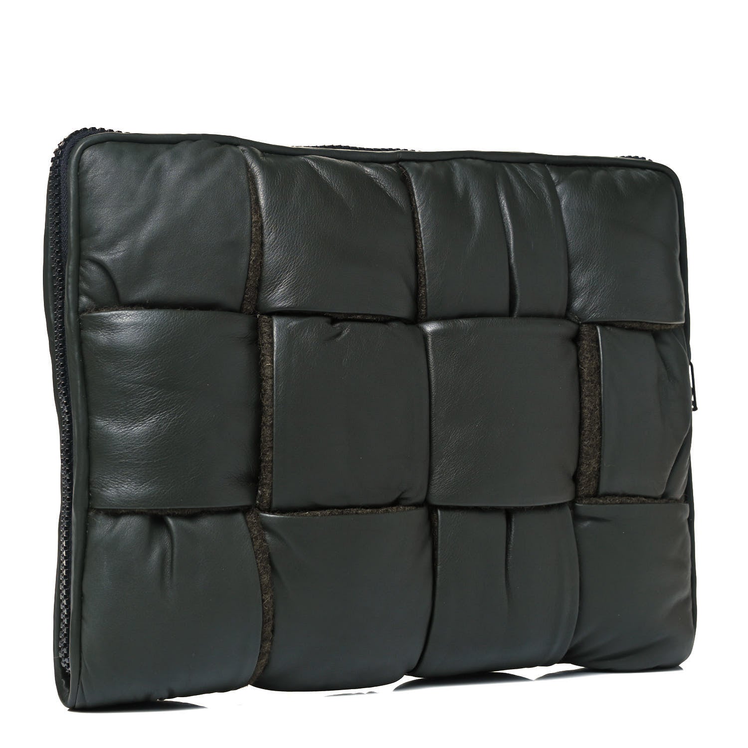 Bottega Veneta Calfskin Maxi Intrecciato Puffy Laptop Pouch Camping 3 of 9