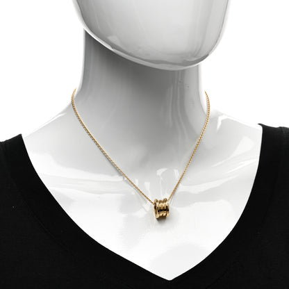 Bulgari 18K Yellow Gold B.Zero1 Pendant Necklace 2 of 5