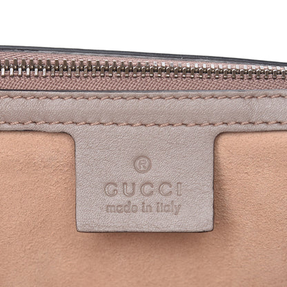 Gucci Calfskin Matelasse Medium GG Marmont Shoulder Bag Porcelain Rose 6 of 9