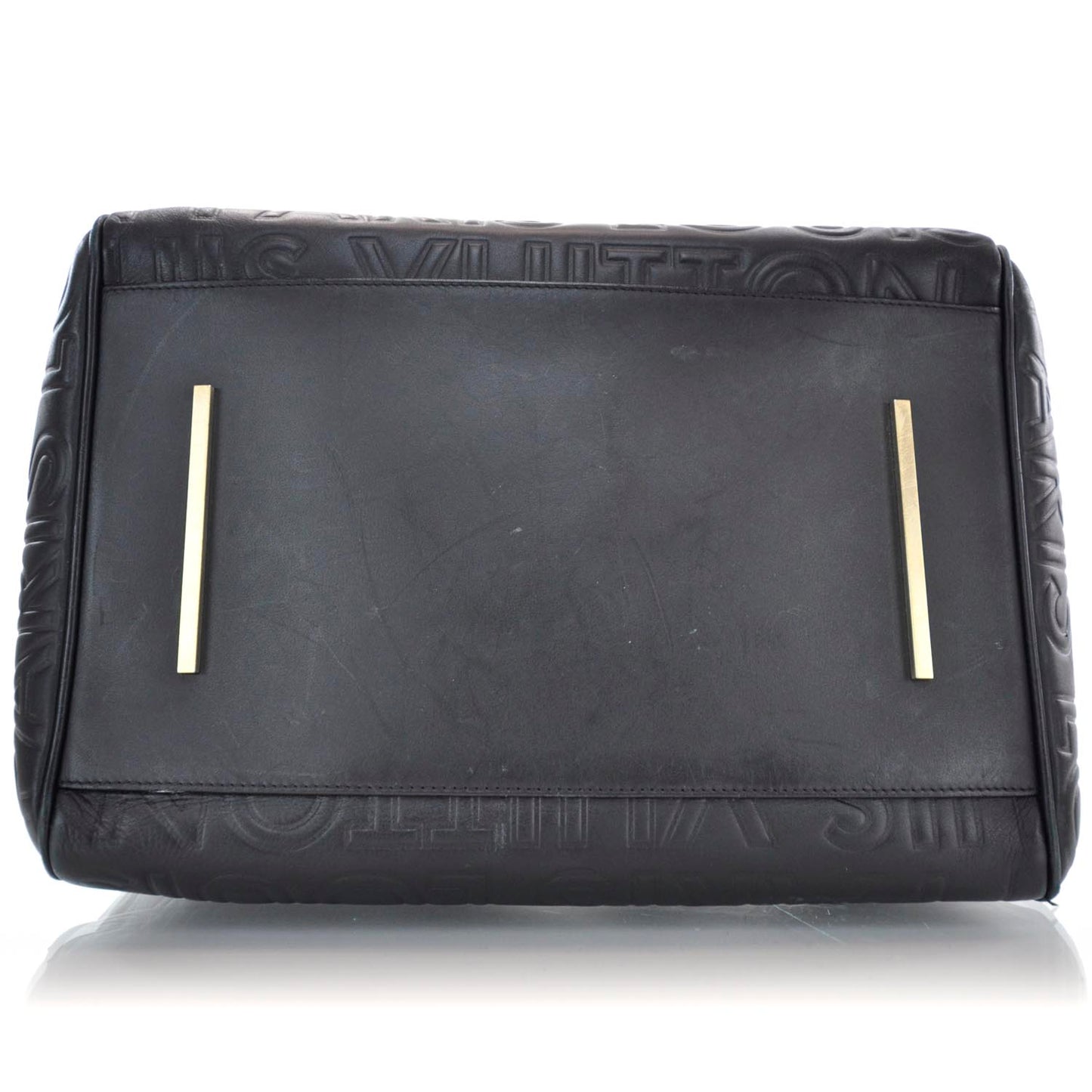 Calfskin Embossed Speedy Cube 30 Black