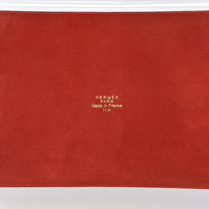 Hermes Porcelain Sellier Change Tray Rouge Or 6 of 8