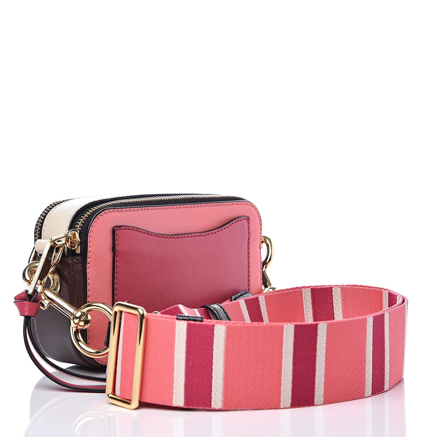 Marc Jacobs Saffino Small Snapshot Camera Bag Coral Multi 4 of 12