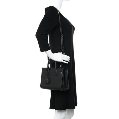 Saint Laurent Grain De Poudre Nano Sac De Jour Black 2 of 15