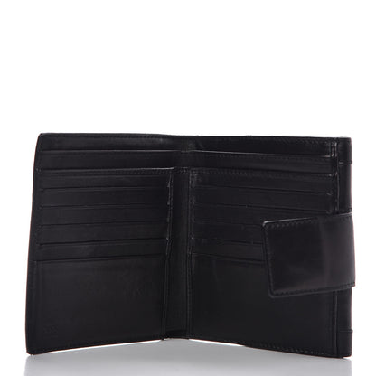 Gucci Calfskin Web Compact Wallet Black 5 of 7