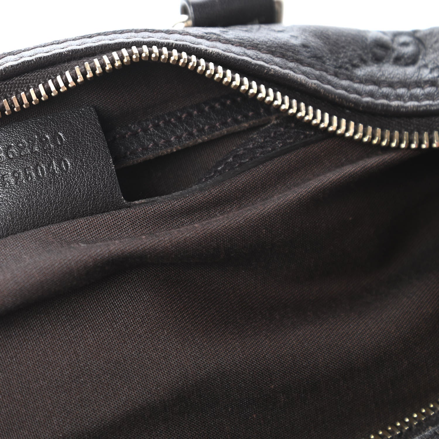 Gucci Guccissima Medium Joy Boston Dark Brown 9 of 10