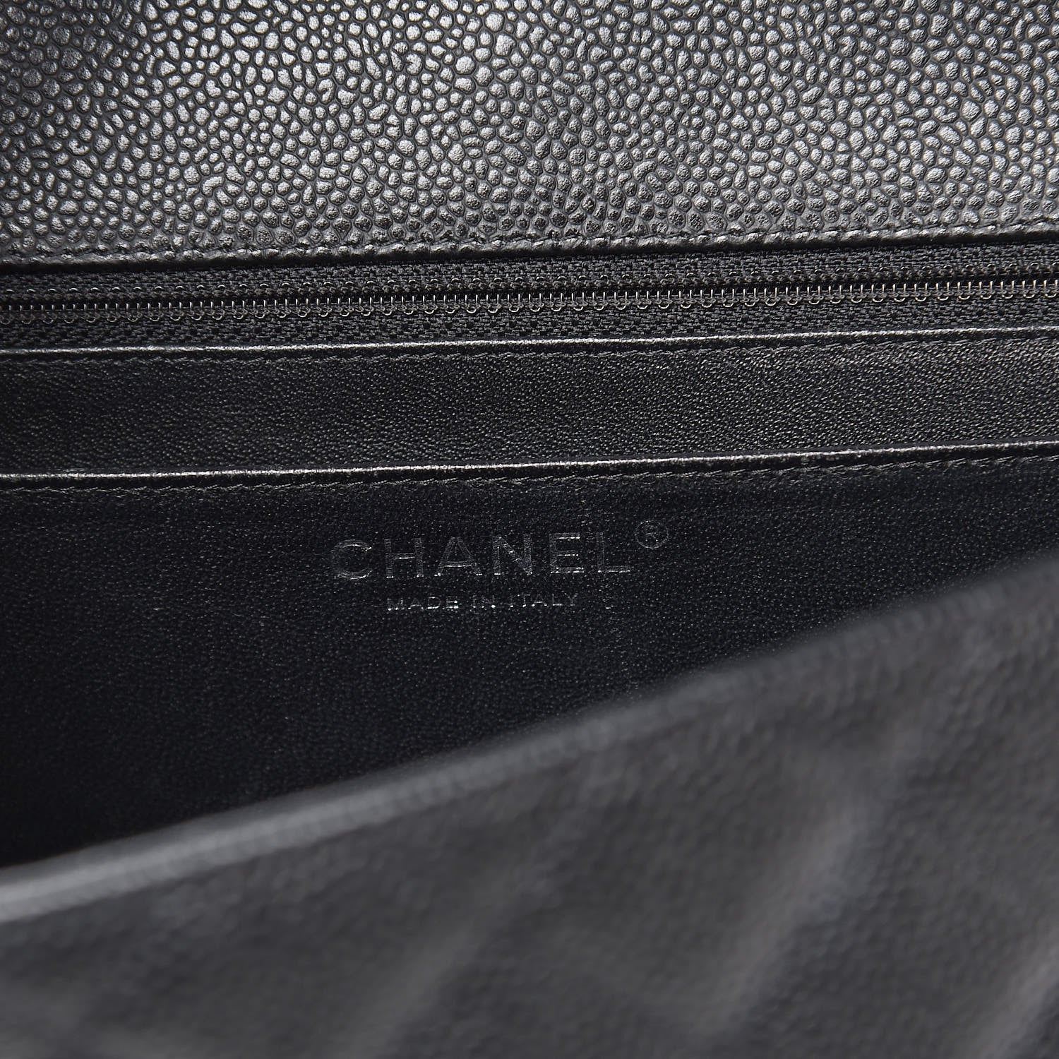 Chanel Caviar Quilted Maxi Single Flap Black 7 of 10