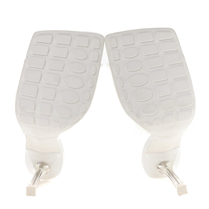 Bottega Veneta PVC Pudding Stretch Sandals 38 White 6 of 8