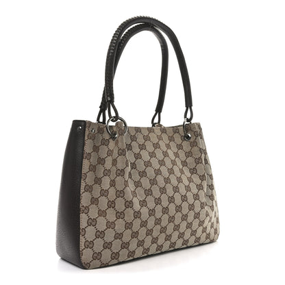 Gucci Monogram Shoulder Bag Dark Brown 2 of 9
