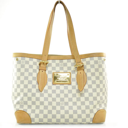 Louis Vuitton Damier Azur Hampstead MM 1 of 8