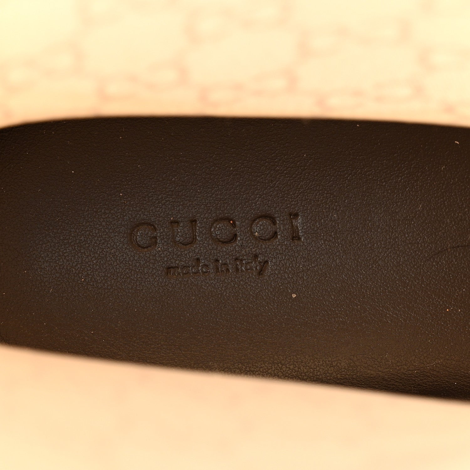 Gucci Rubber Monogram Edinburg Rain Boots 38 Transparent Cocoa 6 of 10