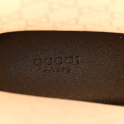Gucci Rubber Monogram Edinburg Rain Boots 38 Transparent Cocoa 6 of 10