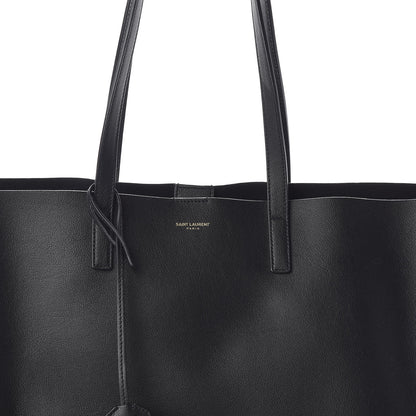 Saint Laurent Calfskin Large Shopping Tote Black 7 of 9
