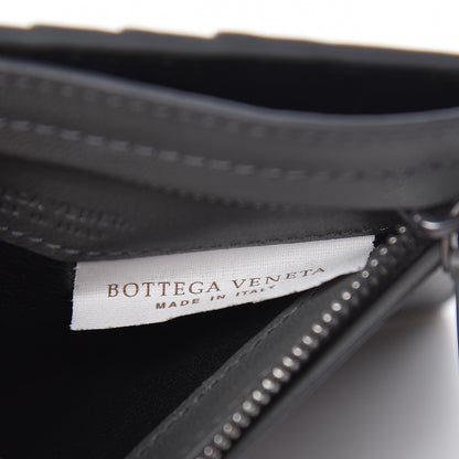 Bottega Veneta Nappa Intrecciato Card Case Light Graphite 8 of 8