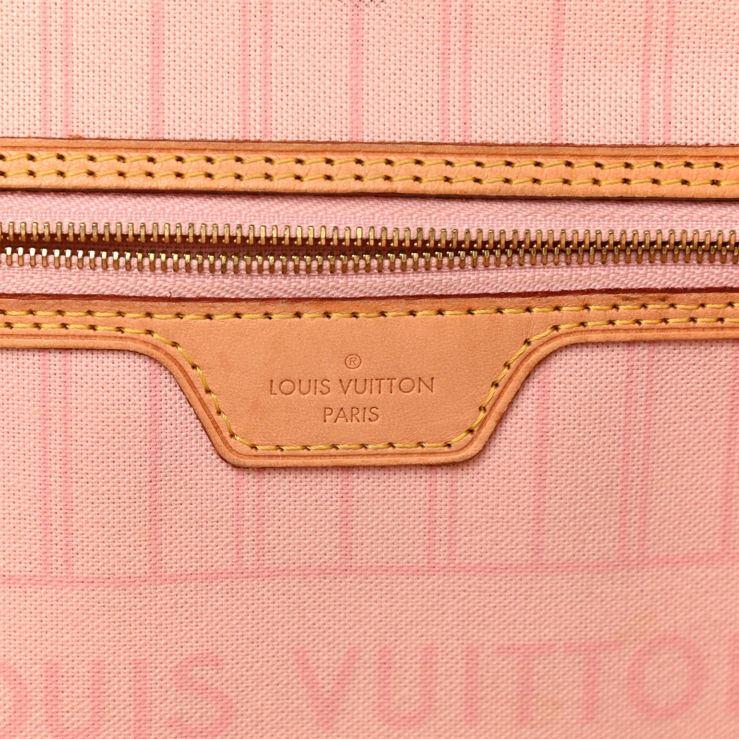 Damier Azur Neo Neverfull MM Rose Ballerine