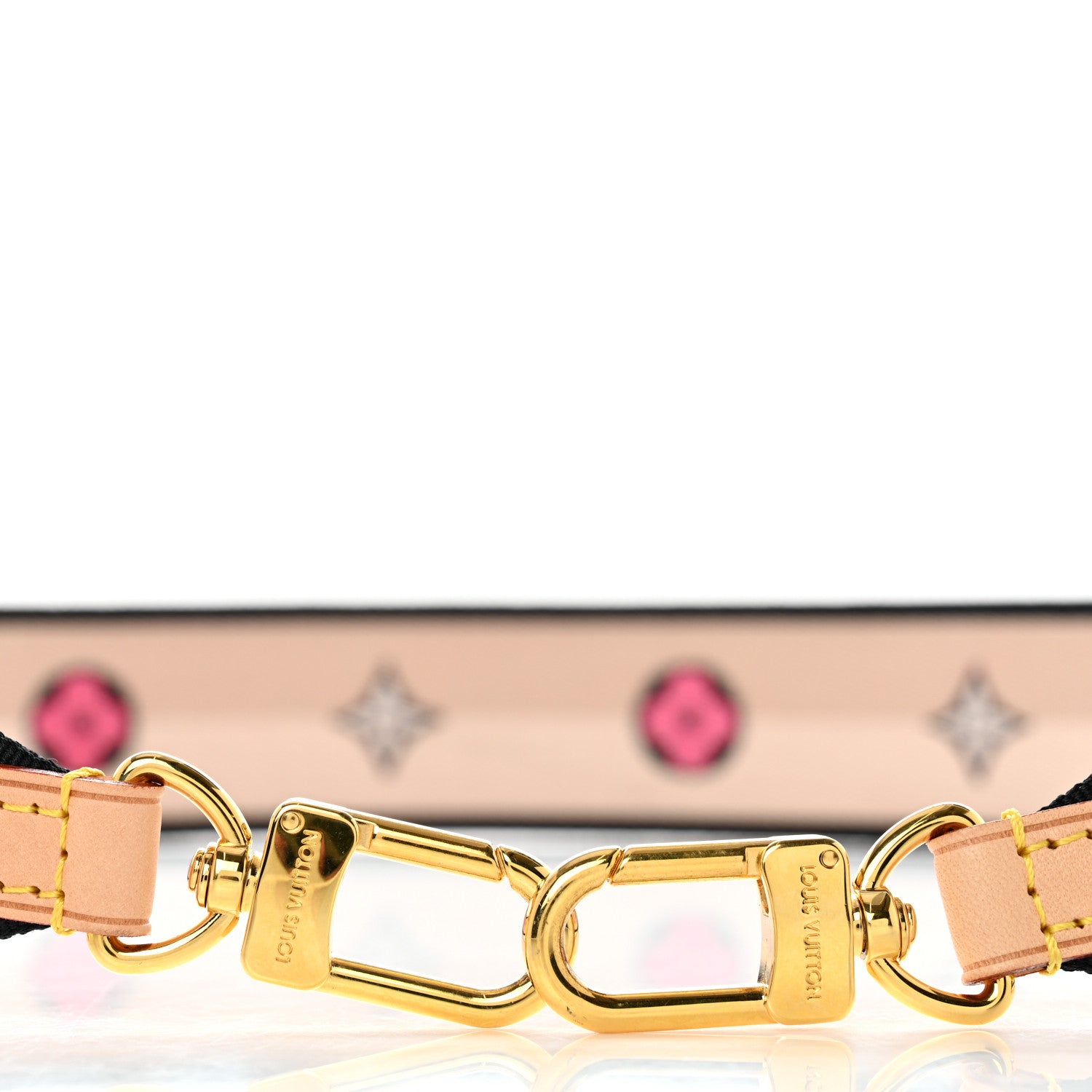 Louis Vuitton Jacquard Speedy Bandouliere 20 Shoulder Strap Black 4 of 4