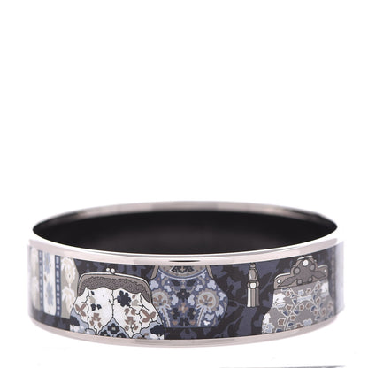 Hermes Enamel Printed Cachemire de Tamara Wide Bracelet 65 3 of 6