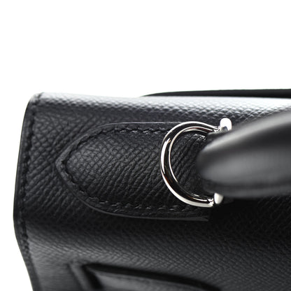 Hermes Epsom Kelly Sellier 28 Black 9 of 37