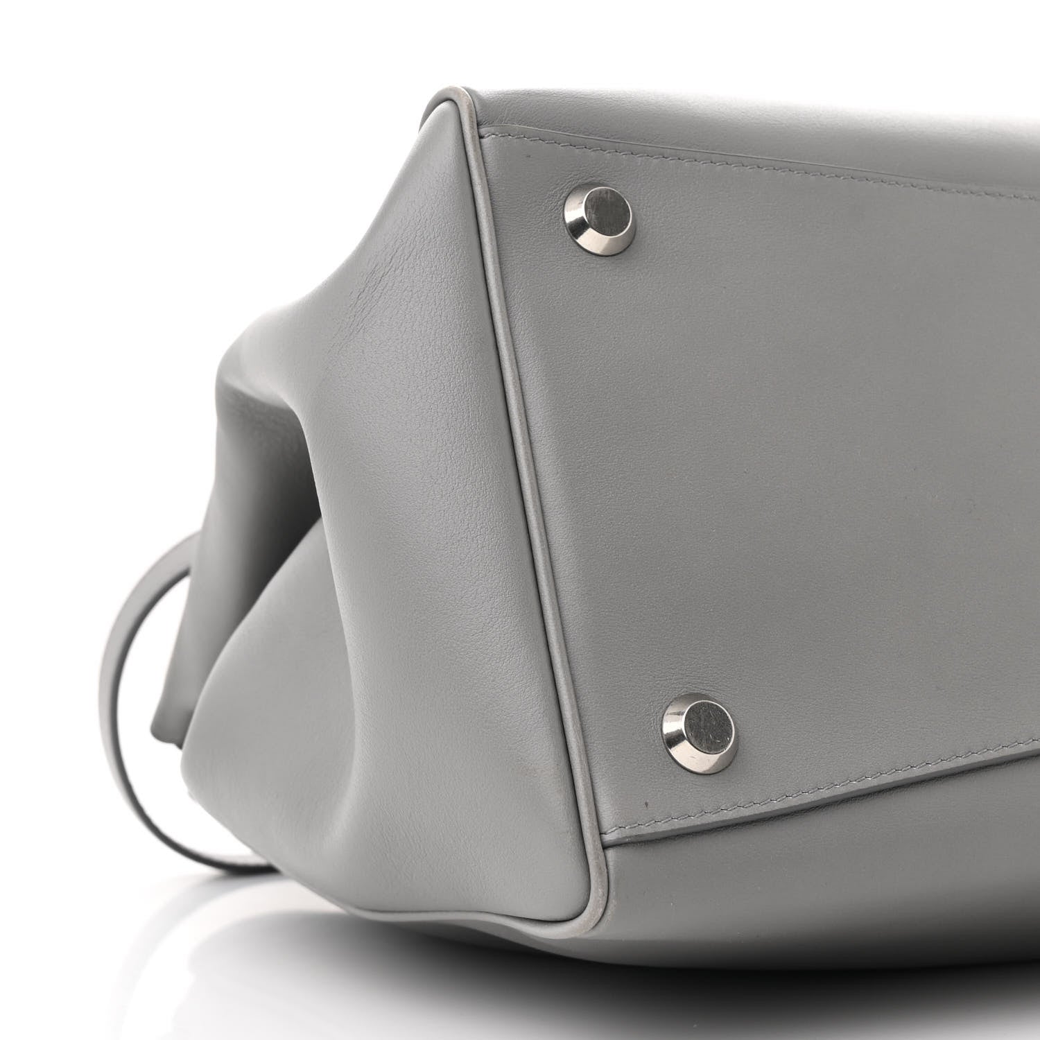 Balenciaga Smooth Calfskin Small Hampton Carry All Bag Grey 9 of 10