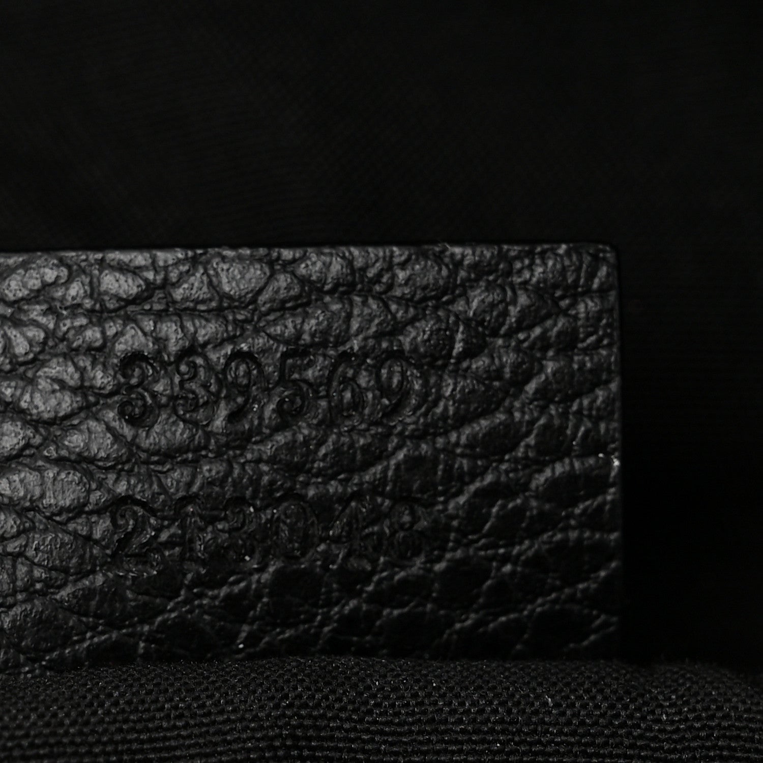 Gucci Nylon Monogram Large Messenger Black 7 of 10