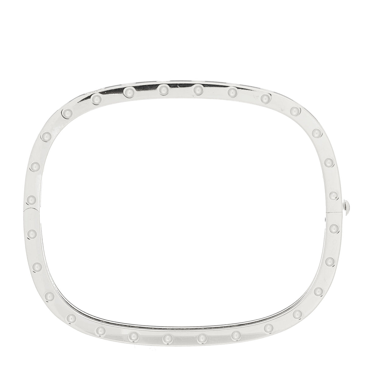 Roberto Coin 18K White Gold Diamond Pois Moi Single Row Bracelet 4 of 4
