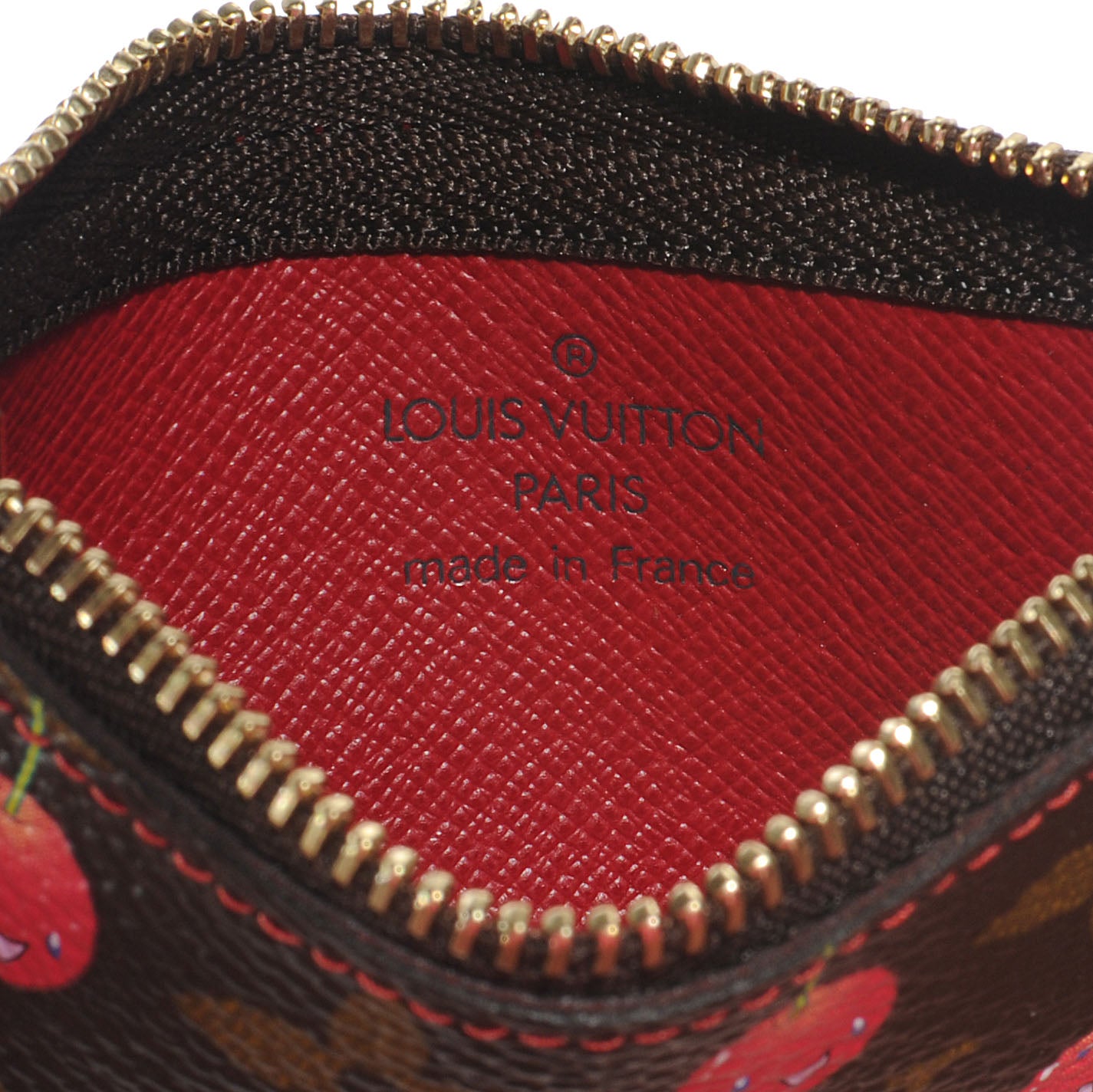 Monogram Cerises Key Pouch